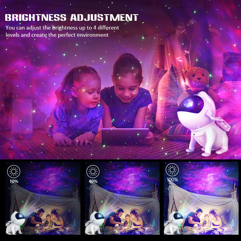Space Dog Galaxy Star Nebula Projector - Glide Goods LLC