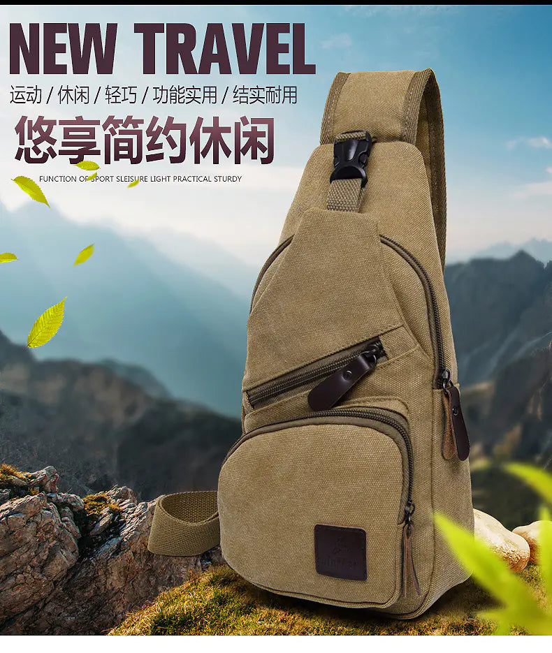 Chest Bag, Crossbody Bag, Cycling Bag - Glide Goods LLC