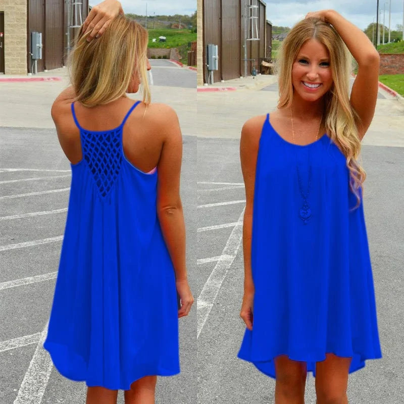 Beach Chiffon Dress - Glide Goods LLC