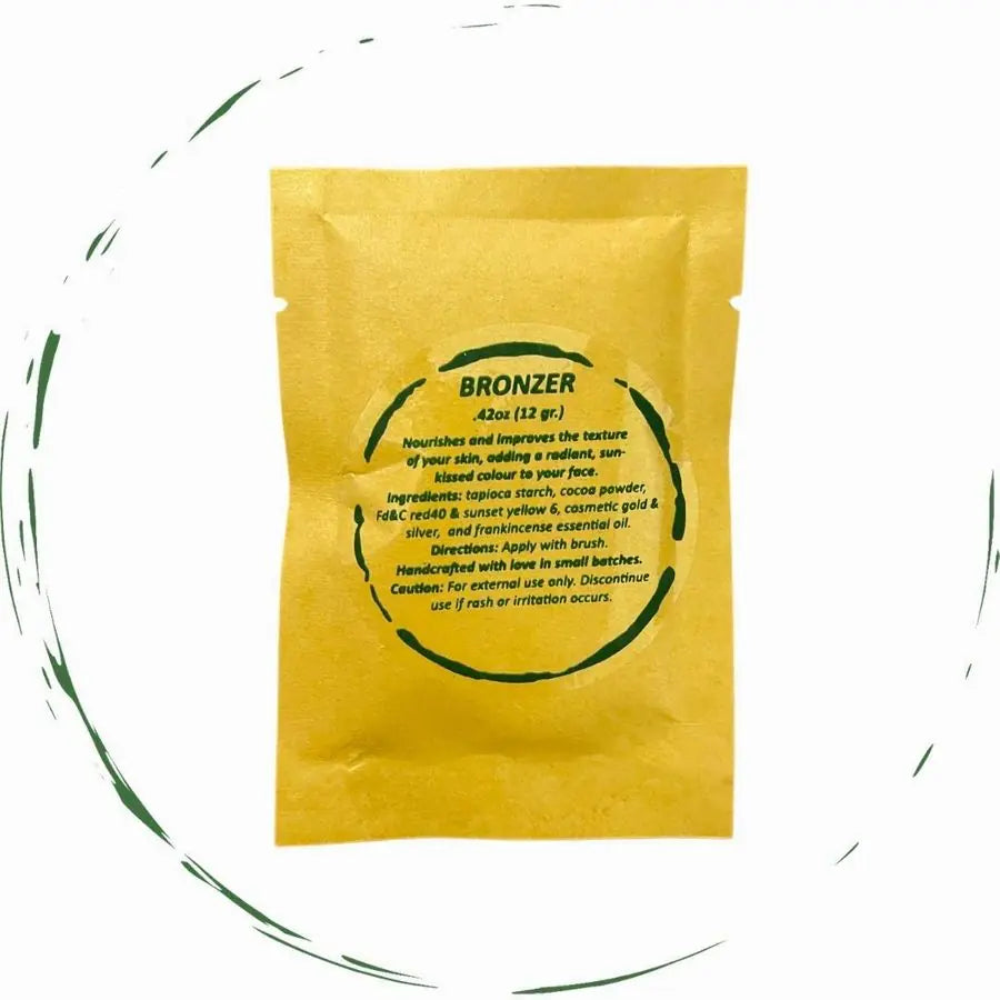 All-Natural Bronzer Loose Powder. Eco-Friendly. - Glide Goods LLC