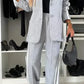 Seasonal Elegance Lapel Suit - Glide Goods LLC