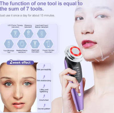 7 in 1 Facial Lifter and Massage - Glide Goods LLC