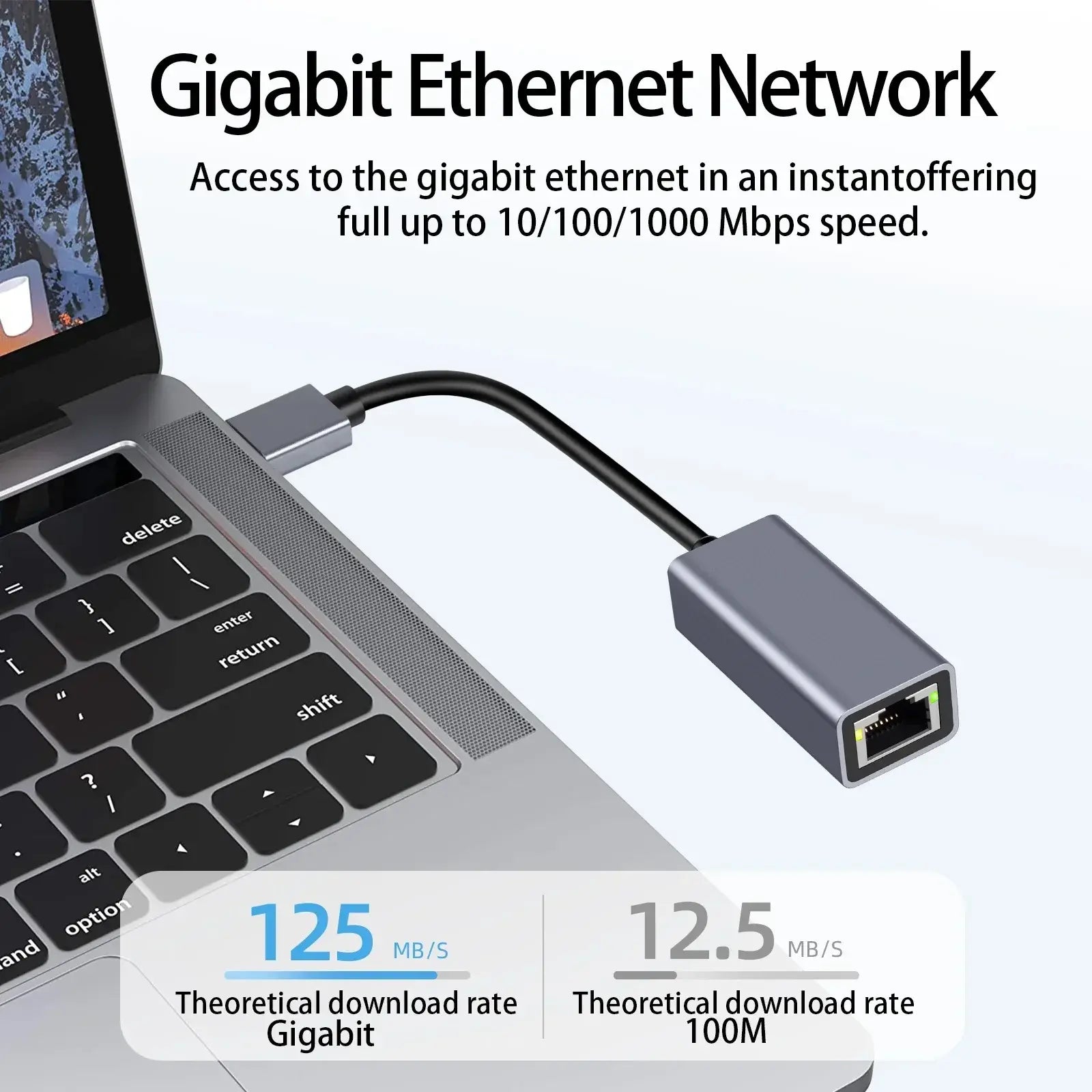 Ethernet Gigabit Converter - Glide Goods LLC