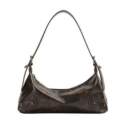 Retro Waxed Leather Messenger - Glide Goods LLC