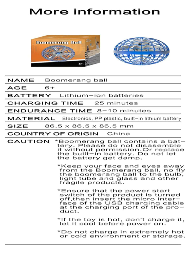 Magic Controller Flying Ball Toys - Glide Goods LLC
