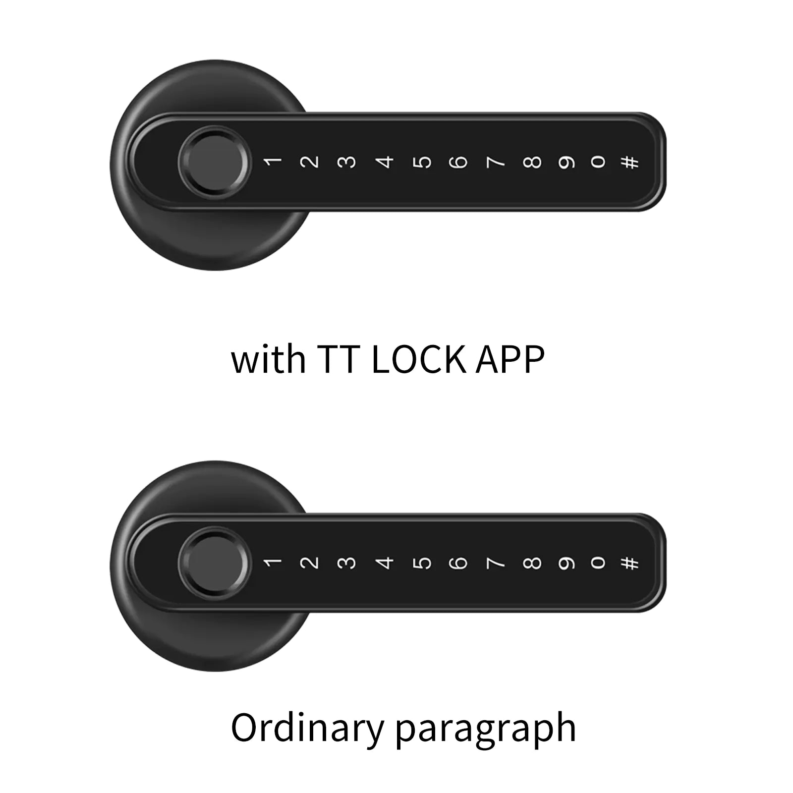Smart Fingerprint Door Lock - Glide Goods LLC