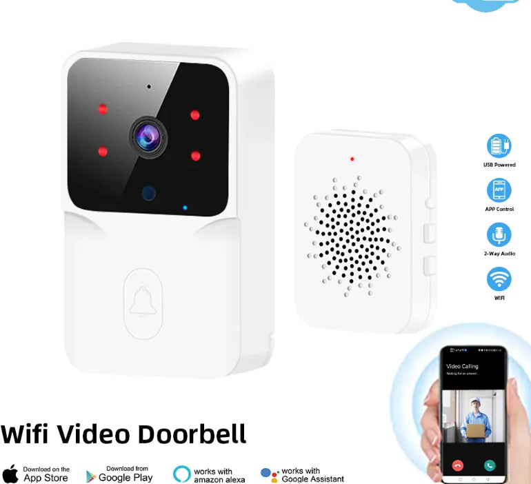 Wi-Fi Video Doorbell - Glide Goods LLC