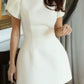 Red Cut-Out Mini Dress (One Piece) - Glide Goods LLC
