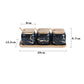 Marble Pattern Ceramic Kitchen Seasoning Tank Set - Glide Goods LLC