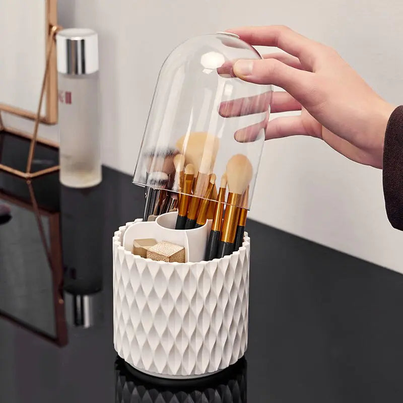 Rotating Makeup Brush Storage - Glide Goods LLC