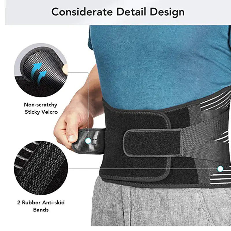 Sports support belt for men and women - Glide Goods LLC