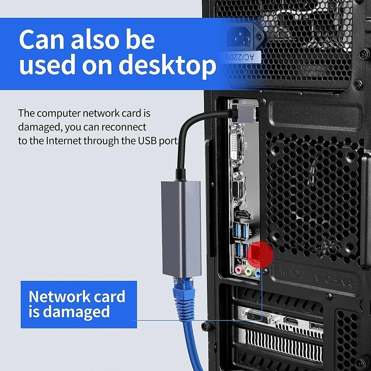 Ethernet Gigabit Converter - Glide Goods LLC