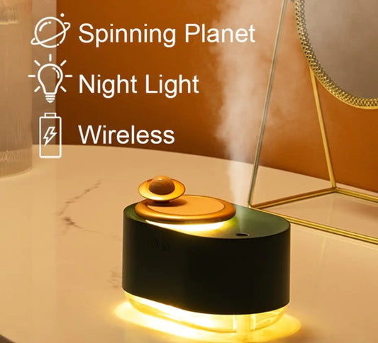 Rotating Planet Aroma Diffuser - Glide Goods LLC