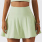 Tennis Skirt Fitness Badminton Fake Two Piece Sport - Glide Goods LLC