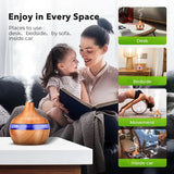 LED Wood Grain Humidifier - Glide Goods LLC