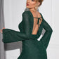 KATE – Glittering Open-Back Dress ✨ - Glide Goods LLC