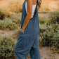 Sleeveless Overalls Jumpsuit