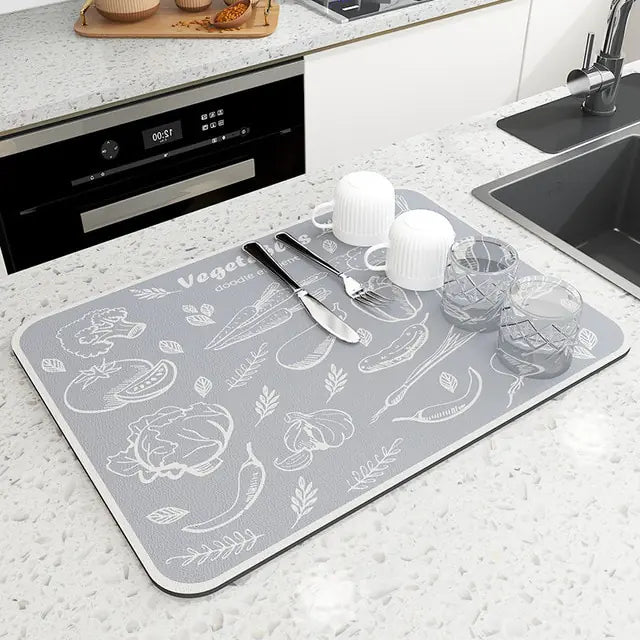 Super Absorbent Coffee Dish Large Kitchen Absorbent - Glide Goods LLC