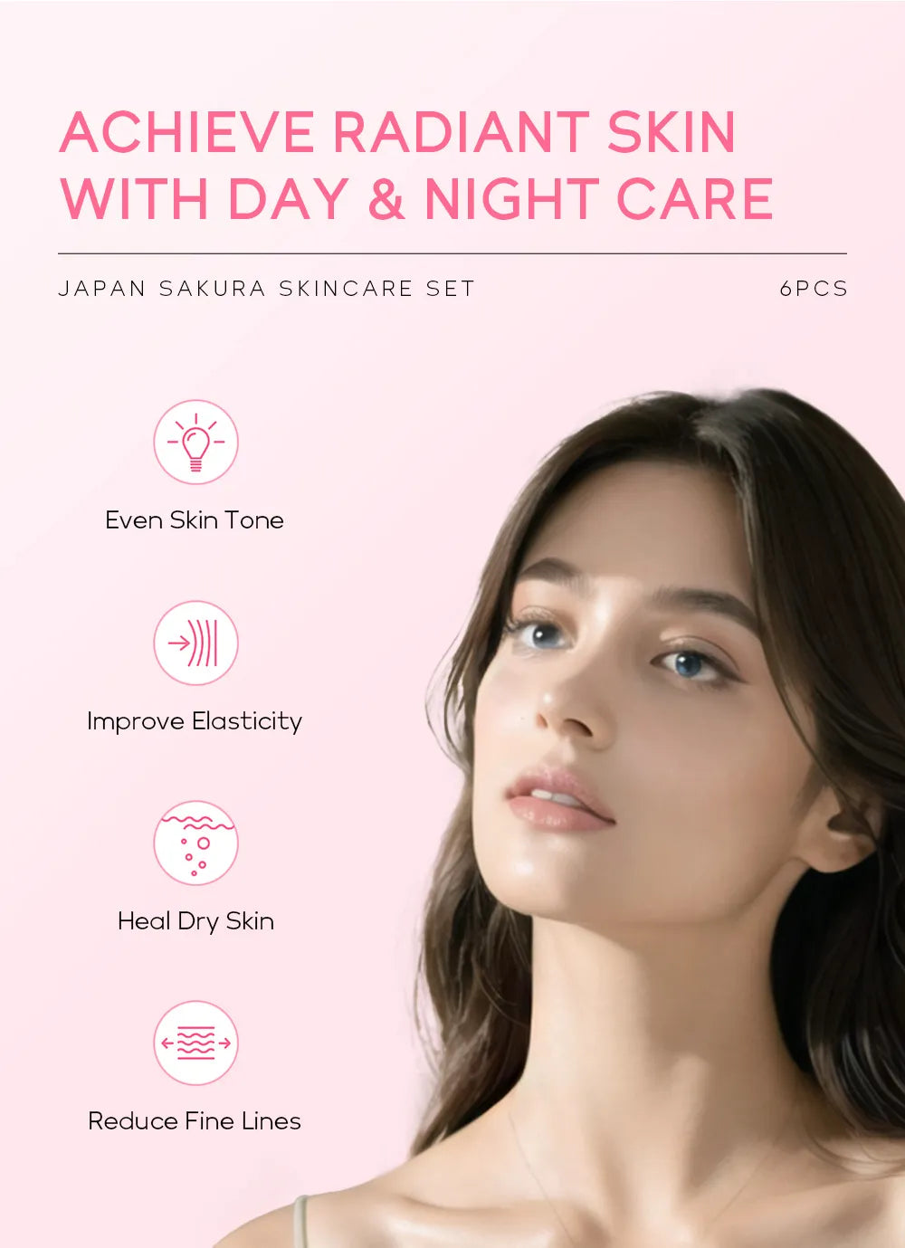 Japan Sakura Skin Care Set - Glide Goods LLC