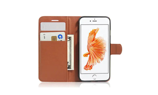 iPhone Solid Case with Wallet And Stand - Glide Goods LLC