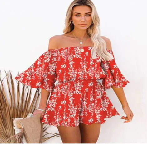 WOLFF Sexy Off-Shoulder Jumpsuit (One Piece)