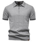 2025 Summer Men's Knit Cotton Polo Shirt (One Piece) - Glide Goods LLC