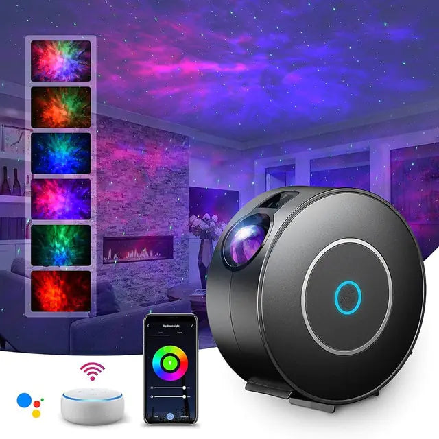 Smart Galaxy Projector: Colorful Starry Sky - Glide Goods LLC