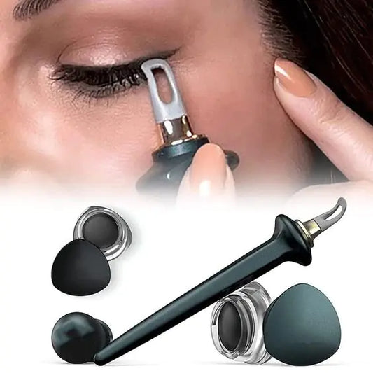 Reusable Silicone Eyeliner Guide-Eyeliner Applicator Kit, Waterproof and Long Lasting - Glide Goods LLC