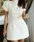 Red Cut-Out Mini Dress (One Piece) - Glide Goods LLC