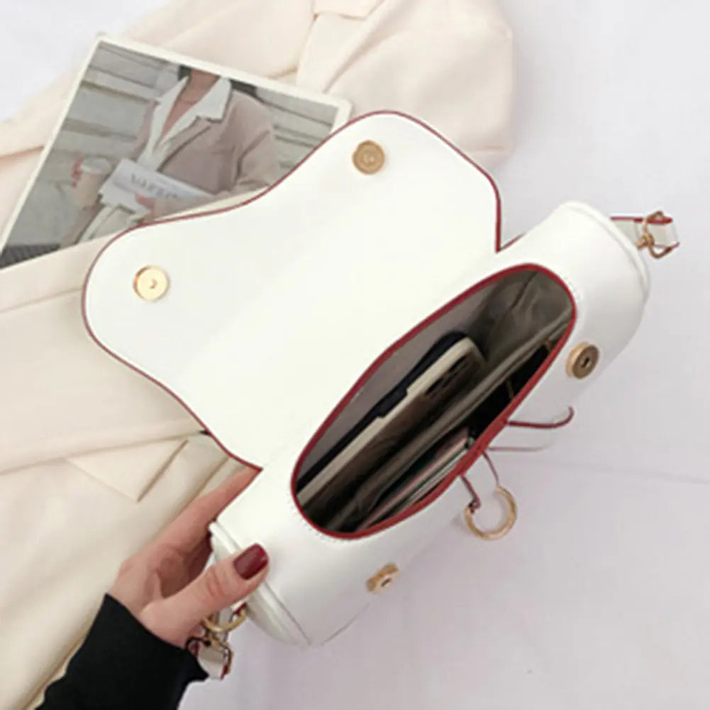 Luxury Designer Women's PU Leather Crossbody Bag 2023 - Glide Goods LLC