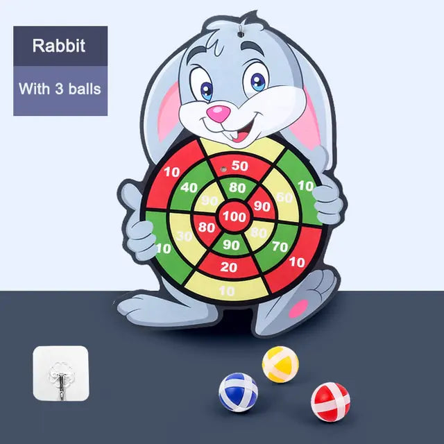 Slingshot Target Sticky Ball Dartboard - Glide Goods LLC