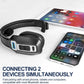 Trucker Bluetooth 5.2 Wireless Headset With Noise Cancelling Mic For Phones PC - Glide Goods LLC