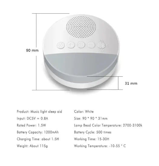 Baby Music Sleep Machine - Glide Goods LLC