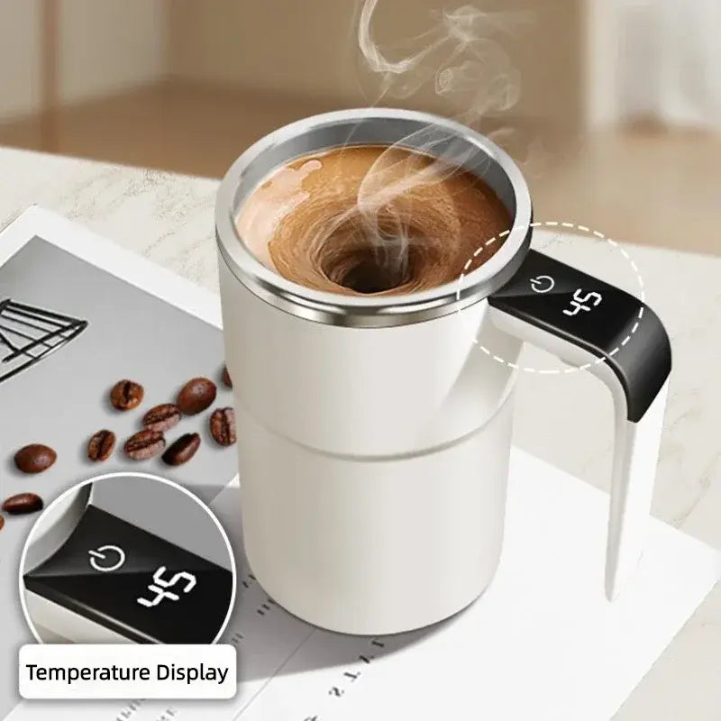 Mini Electric Self Mixing Coffee Mug - Glide Goods LLC