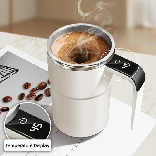 Mini Electric Self Mixing Coffee Mug - Glide Goods LLC