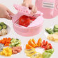 Press One-piece Multifunction cutter and slicer - Glide Goods LLC