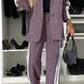 Seasonal Elegance Lapel Suit - Glide Goods LLC