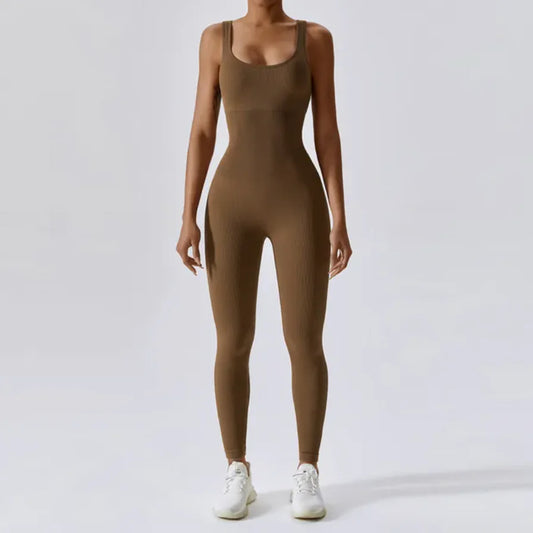 Lovvlies One Piece Yoga Jumpsuit - Glide Goods LLC