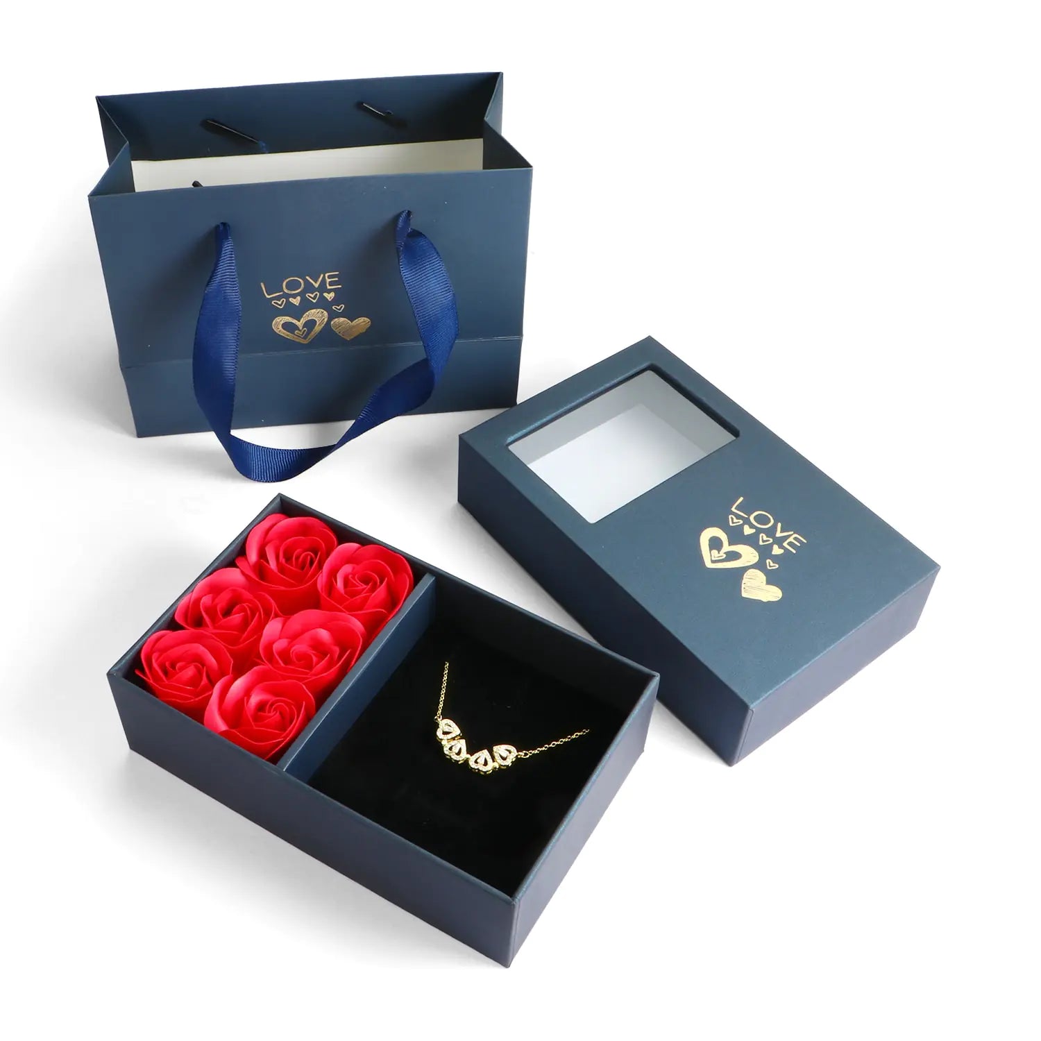 Luxury Four Leaf Clover Necklace - Glide Goods LLC