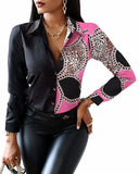 COUXILY Women’s Dressy Button-Down Shirt – Chic &amp; Versatile - Glide Goods LLC