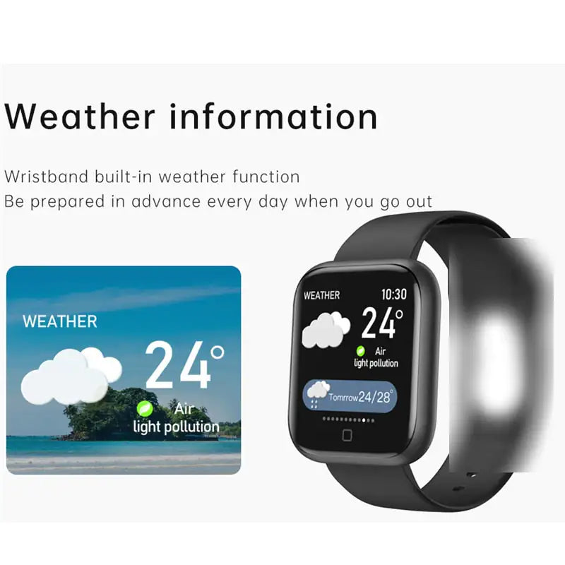 Unisex Smart Watch - Glide Goods LLC