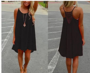 Beach Chiffon Dress - Glide Goods LLC