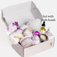 Lizush All Natural Lavender Gift Box with Bath Bomb and Shower Steamer - bath & body products - Glide Goods LLC