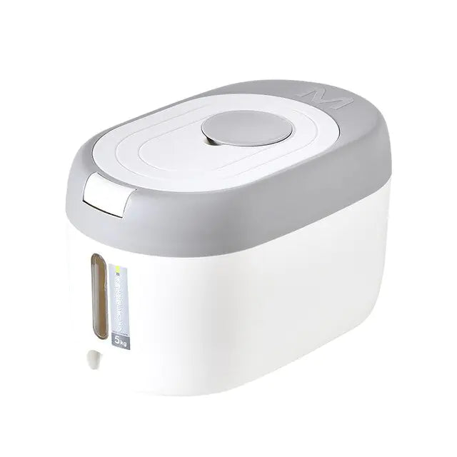 Automatic Food Storage Bin Kitchen Rice Bucket - Glide Goods LLC