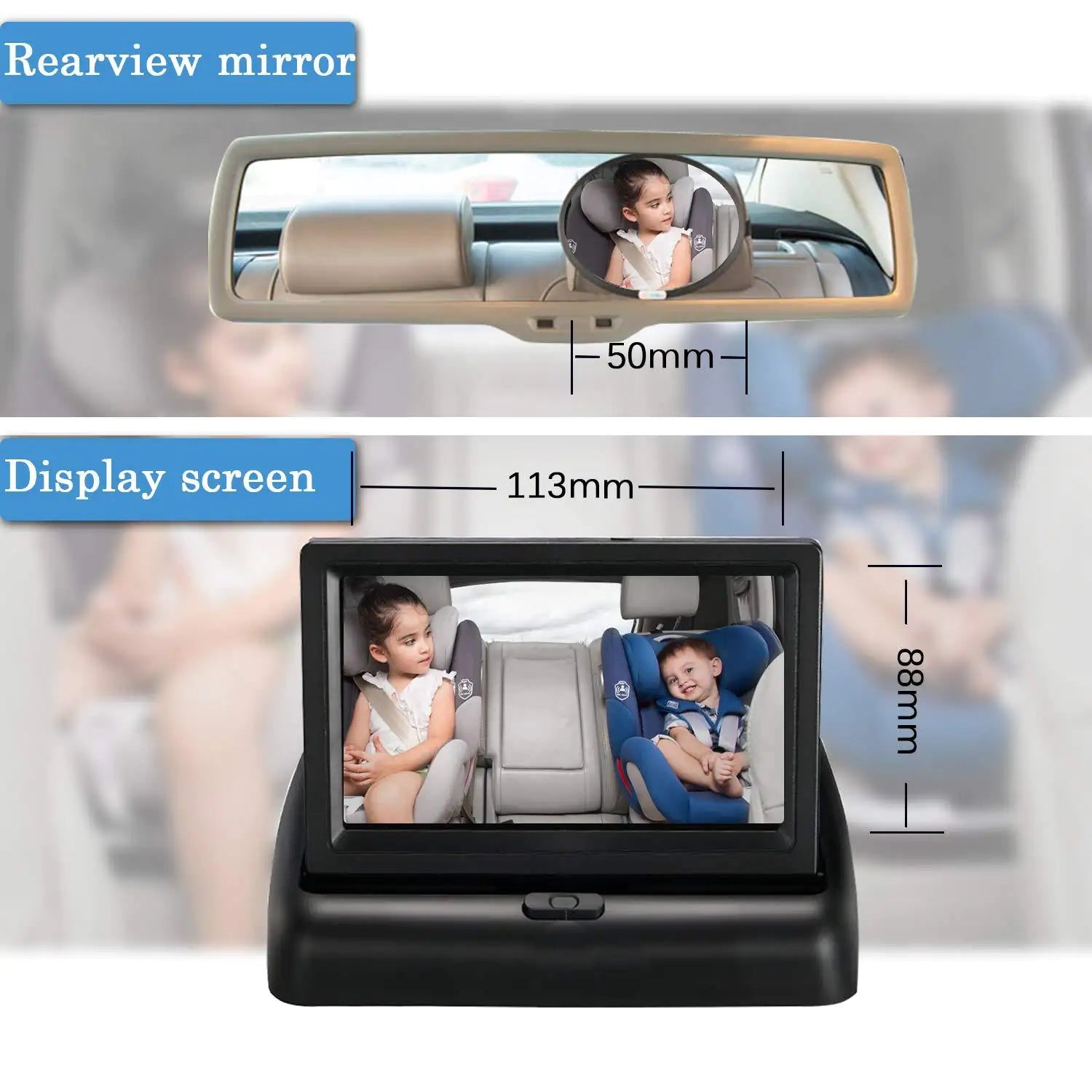 Monitor Baby Car - Glide Goods LLC