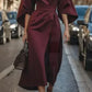 Juliette™ Elegant Belted Dress with Timeless Style - Glide Goods LLC