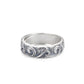 999 Sterling Silver Auspicious Cloud Solid Ring
