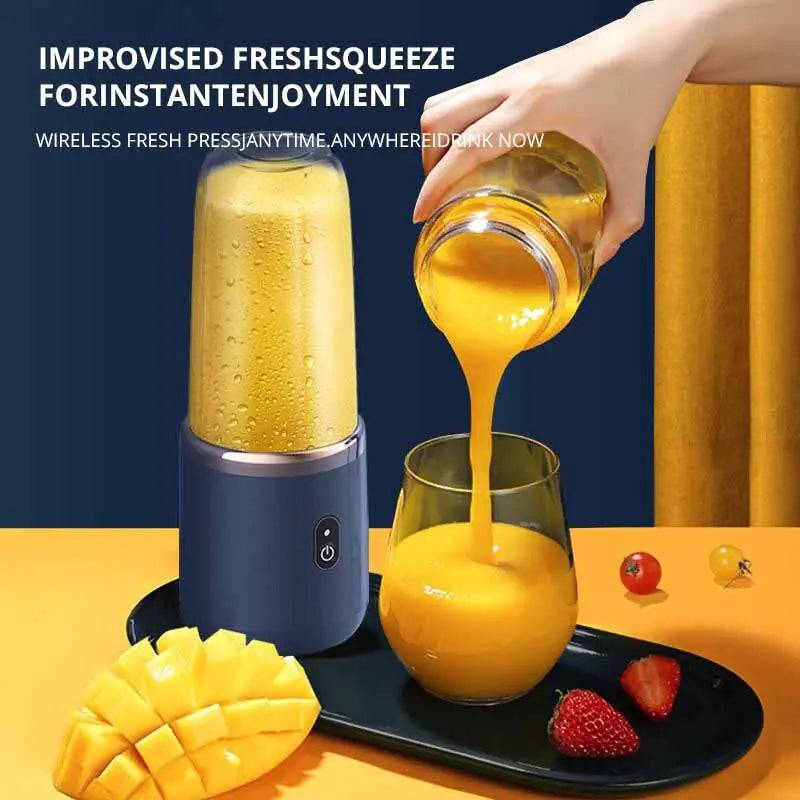 Portable Electric Juice Extractor & Mixer – Multi-Function Cup - Glide Goods LLC
