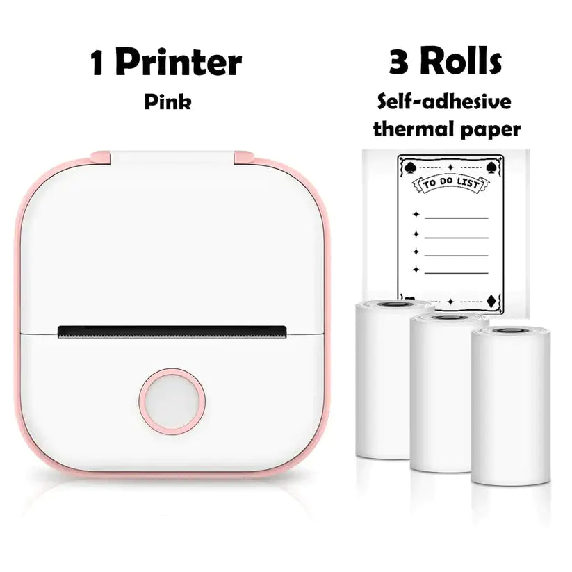 Mini Inkless Pocket Printer - Glide Goods LLC