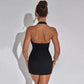 Sexy Backless Halter Sheath Dress - Glide Goods LLC